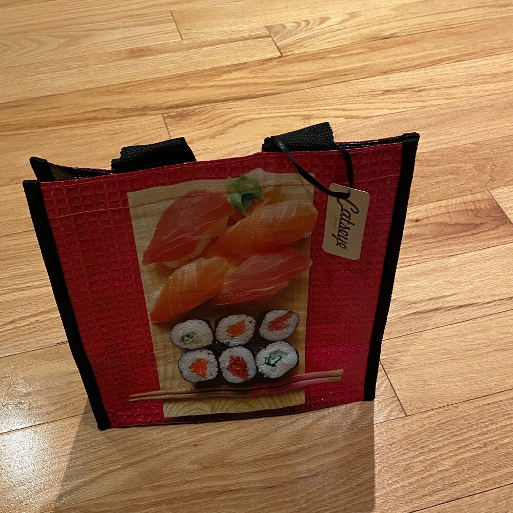 NEW Catseye London Petit Shopper Tote Sushi